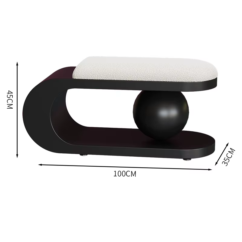 Banc à chaussures nordique pour la maison, salon, canapé de luxe, chambre à coucher, Design Simple, 
