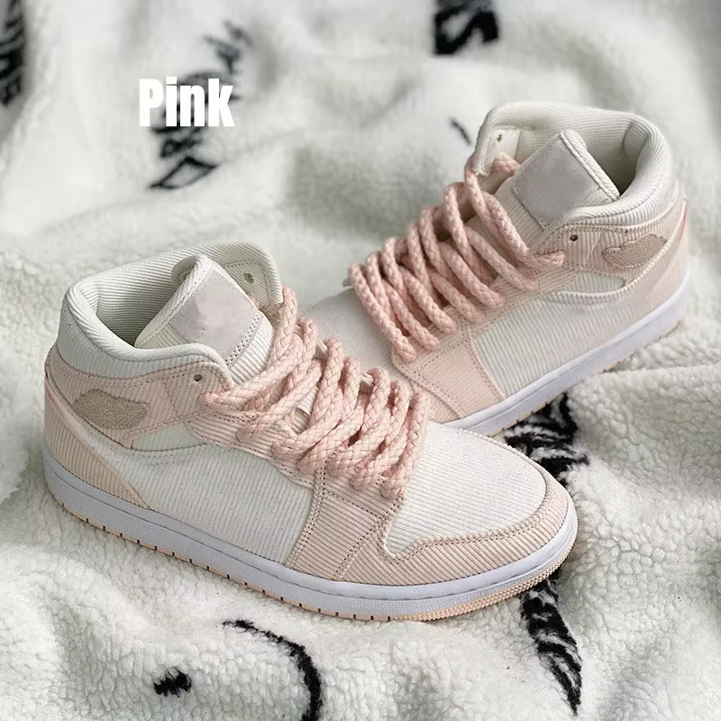 Lacets Lumineux en Lin et Coton pour Chaussures de Basket-ball, Accessoires de Décoration, Dunk SB A