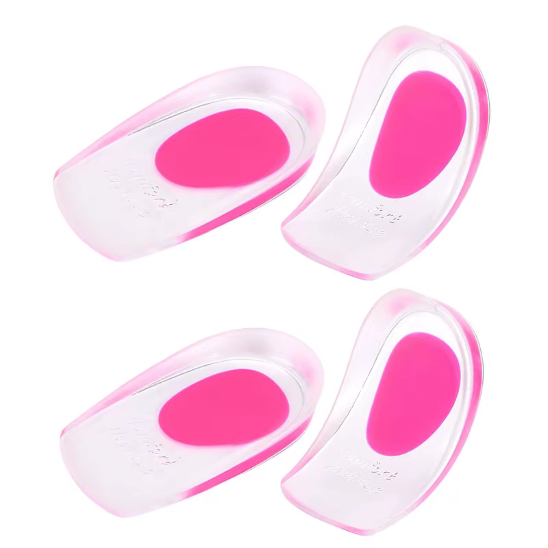 Semelles intérieures de talon en gel pour hommes et femmes, coussinet de chaussures