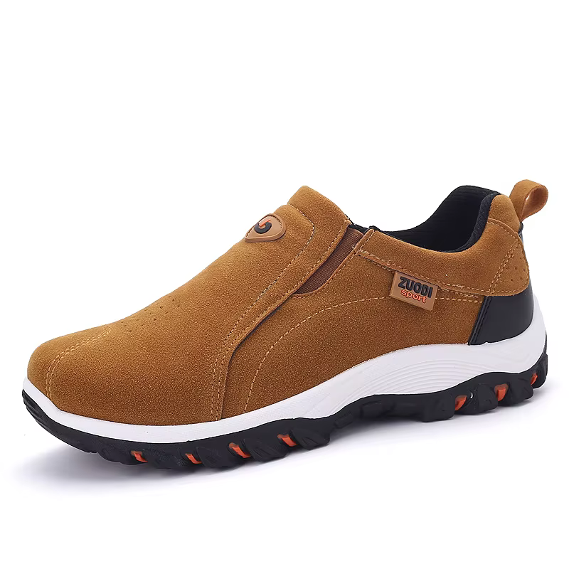 Chaussures de sport décontractées pour hommes, orthopédiques respirantes, chaussures de voyage à fon