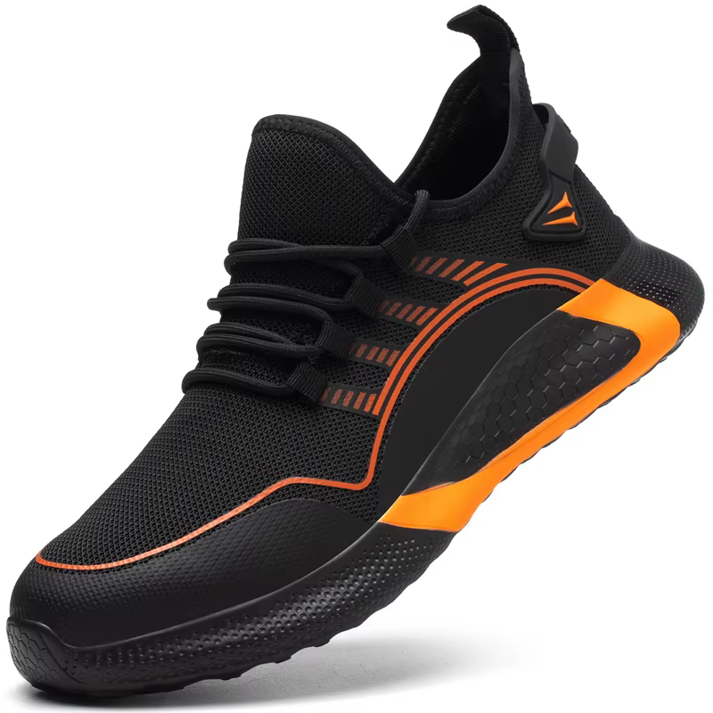 Chaussures de sécurité légères homme 48 chaussures de travail confortables pour hommes bottes de tra