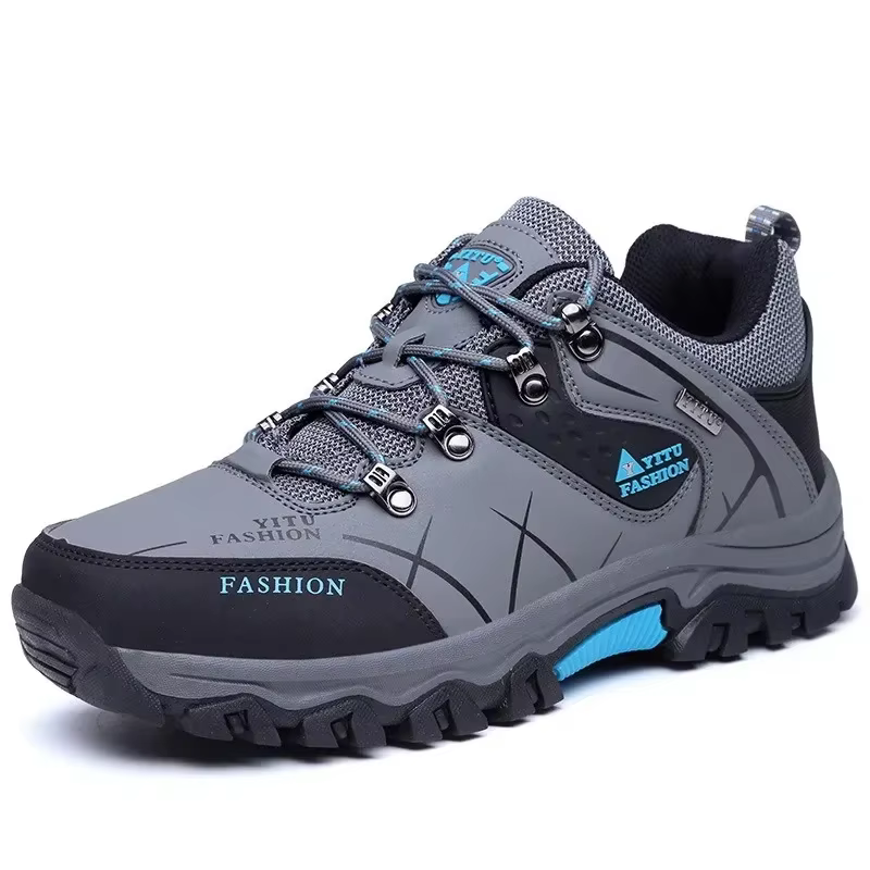 Baskets en cuir respirantes pour hommes, chaussures décontractées, chaussures de marche confortables