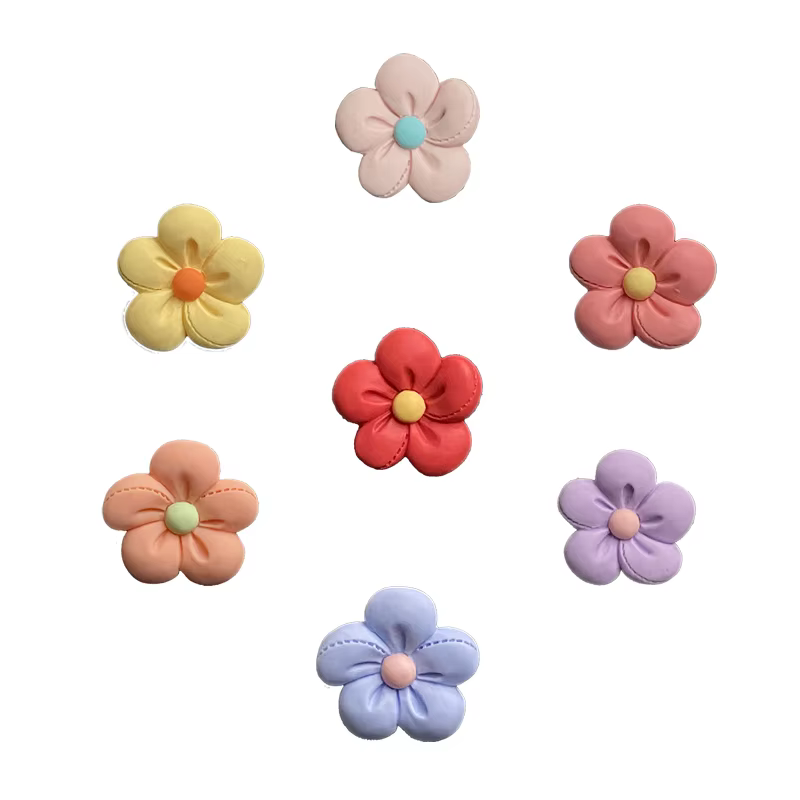 Mode 1 PC lacets pour chaussures décorations lacet fleurs boucle Clip Tennis basket-ball baskets acc