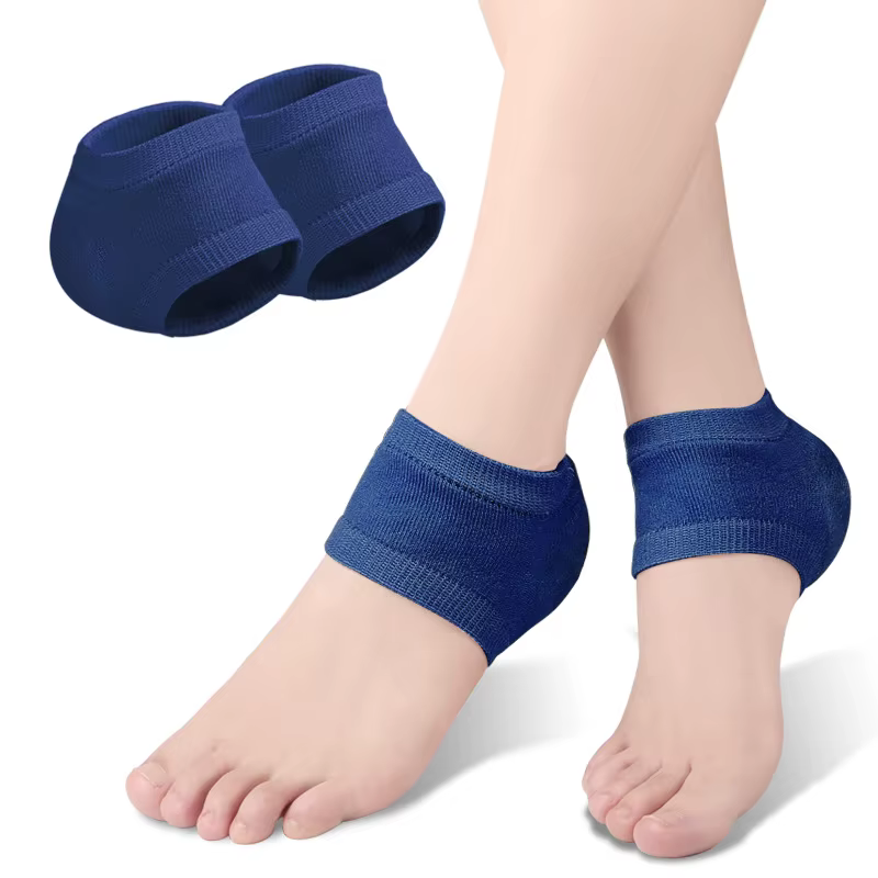 Coussinets de protection du talon en Gel de Silicone, coussinets de soutien pour les soins des pieds