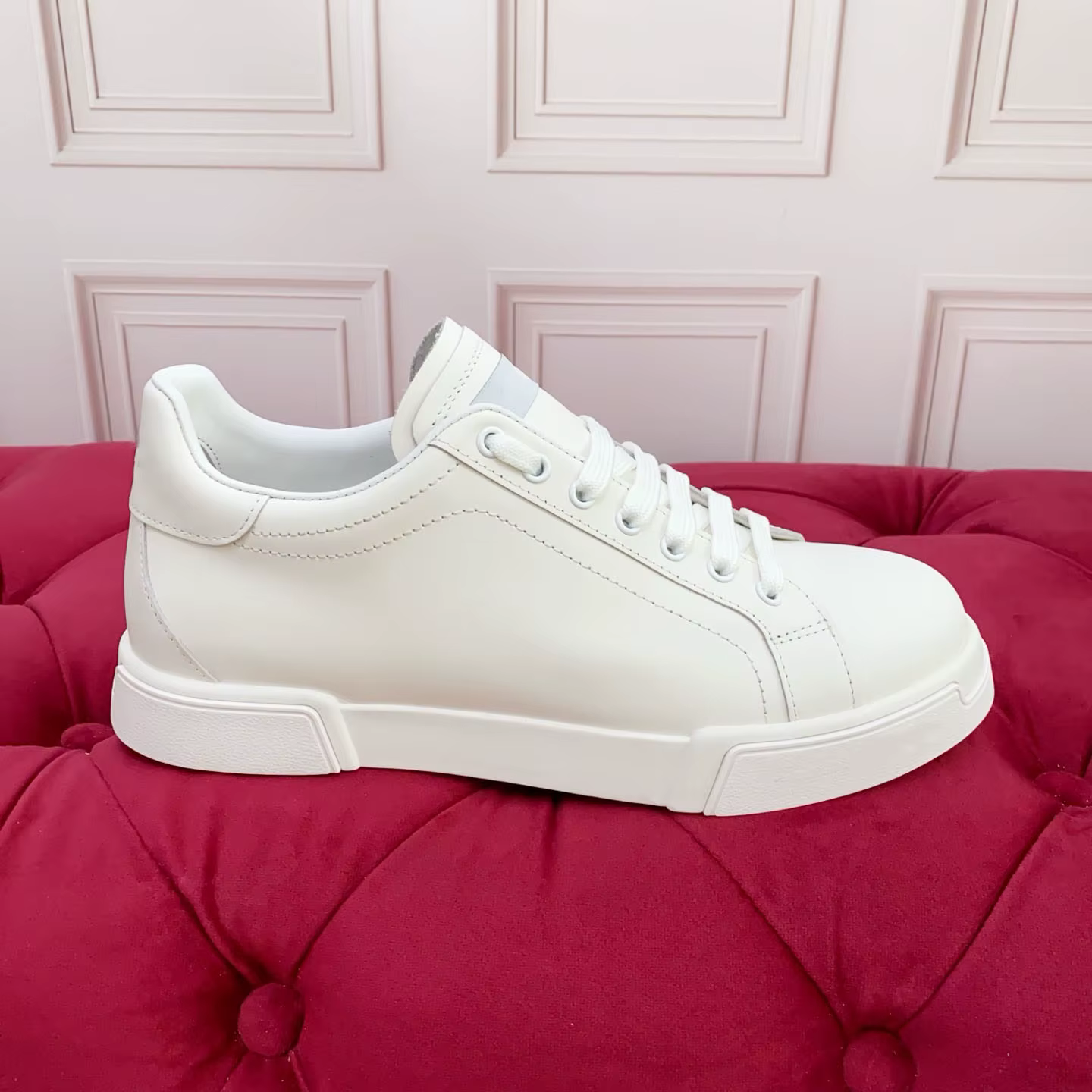 Baskets décontractées unies, respirantes et confortables, style scooter, avec empiècements, pour cou
