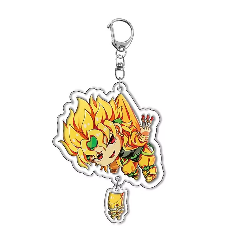 JoJo's Ives Arre Adventure Anime Porte-clés, Joseph Joestar, Accessoires de jeu, Cosplay Prop, Danem