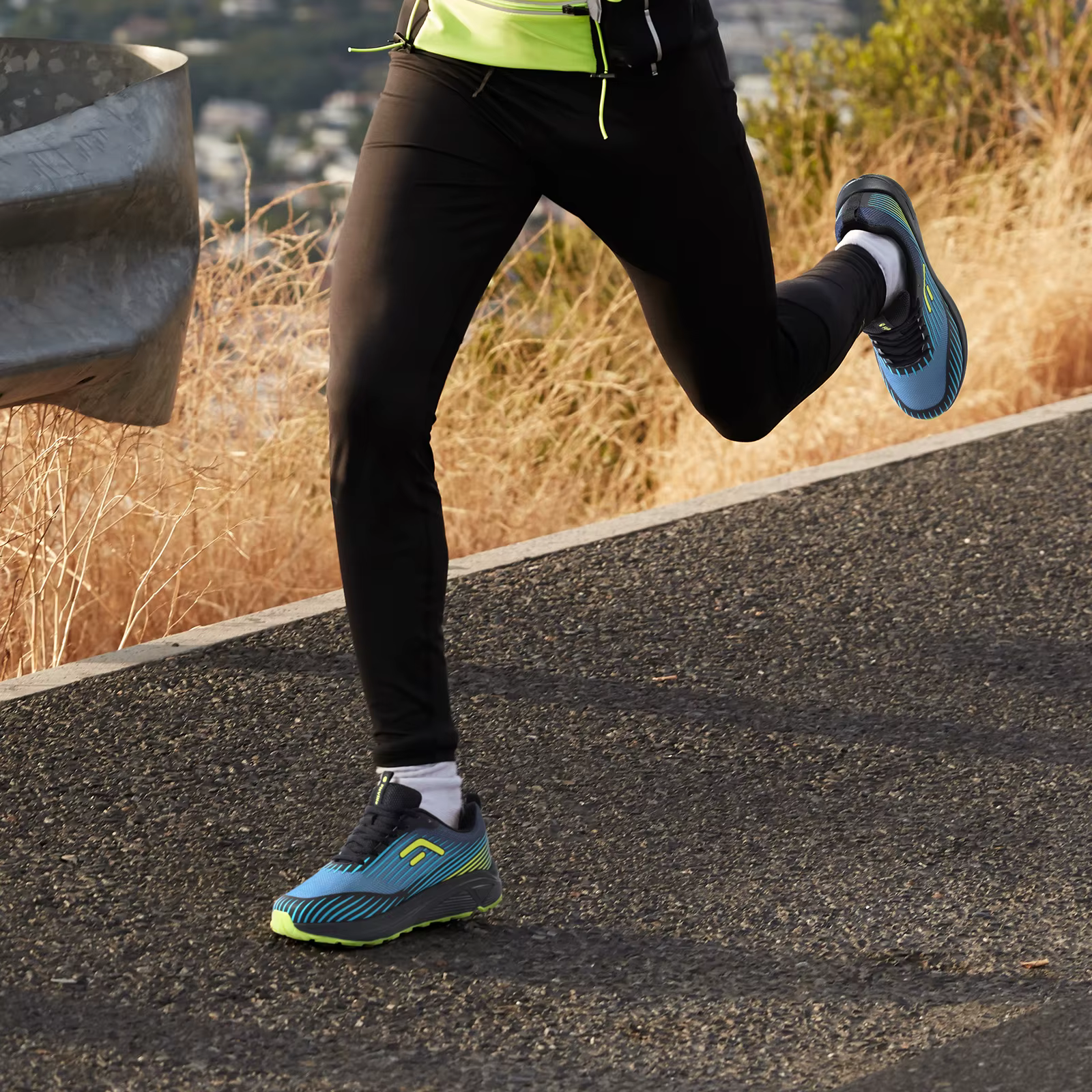 Fitville Trail – chaussures de sport respirantes et larges pour hommes, baskets de course à pied ave