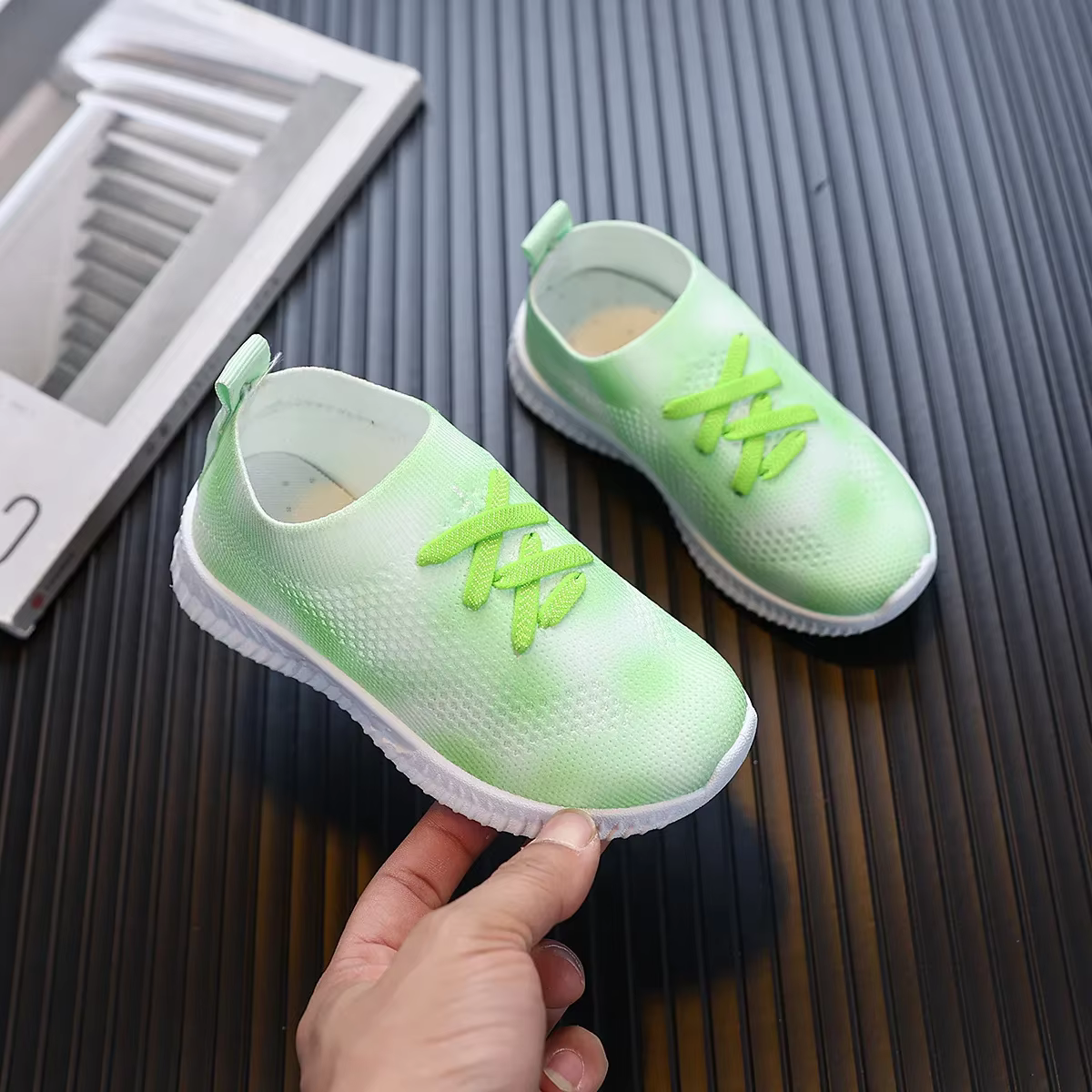 Printemps automne nouveaux enfants chaussures polyvalent enfants baskets pour filles mode Patchwork 