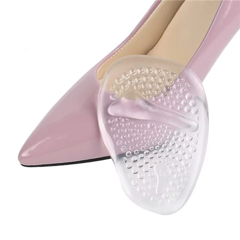 Coussinets en mousse de silicone coordonnants pour chaussures, coussinets pour chaussures, coussin p