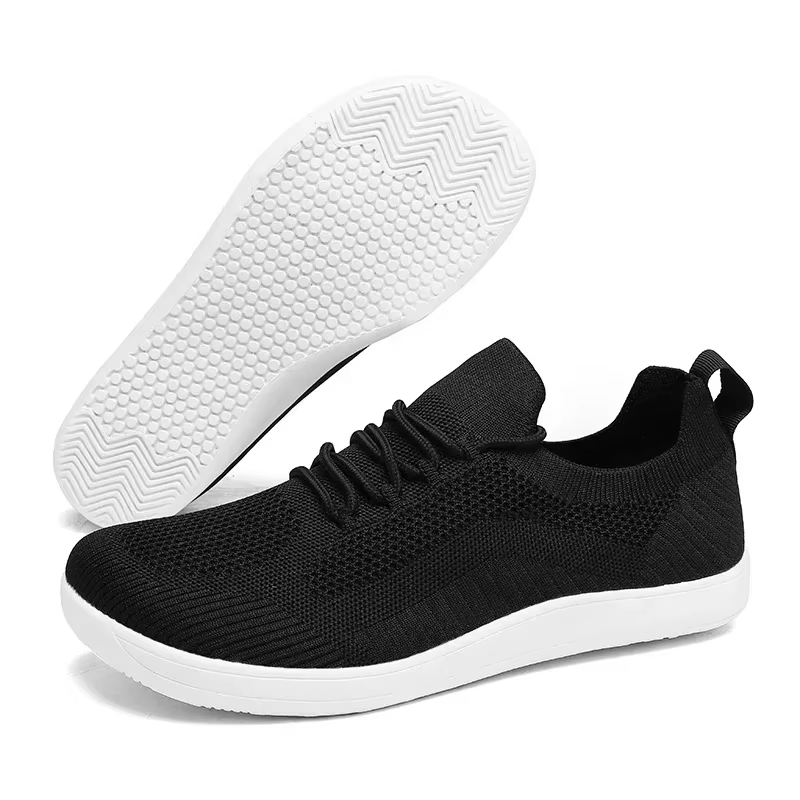 Chaussures de sport simples pour hommes et femmes, légères, respirantes, à pieds larges, à semelles