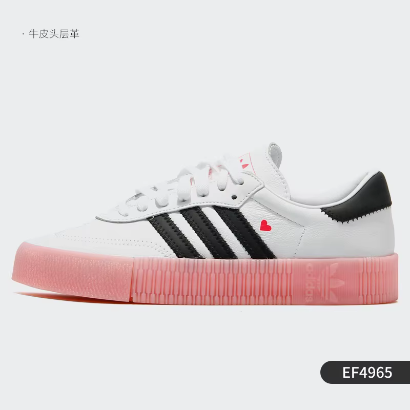 Adidas officiel authentique SAMBA ROSE femme plate-forme espadrilles décontractées EF4965