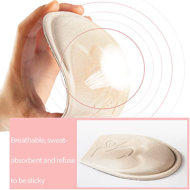 Coussinet avant-pied Semelle antidérapante Orteil Plug Coussin Demi-semelles intérieures pour chauss