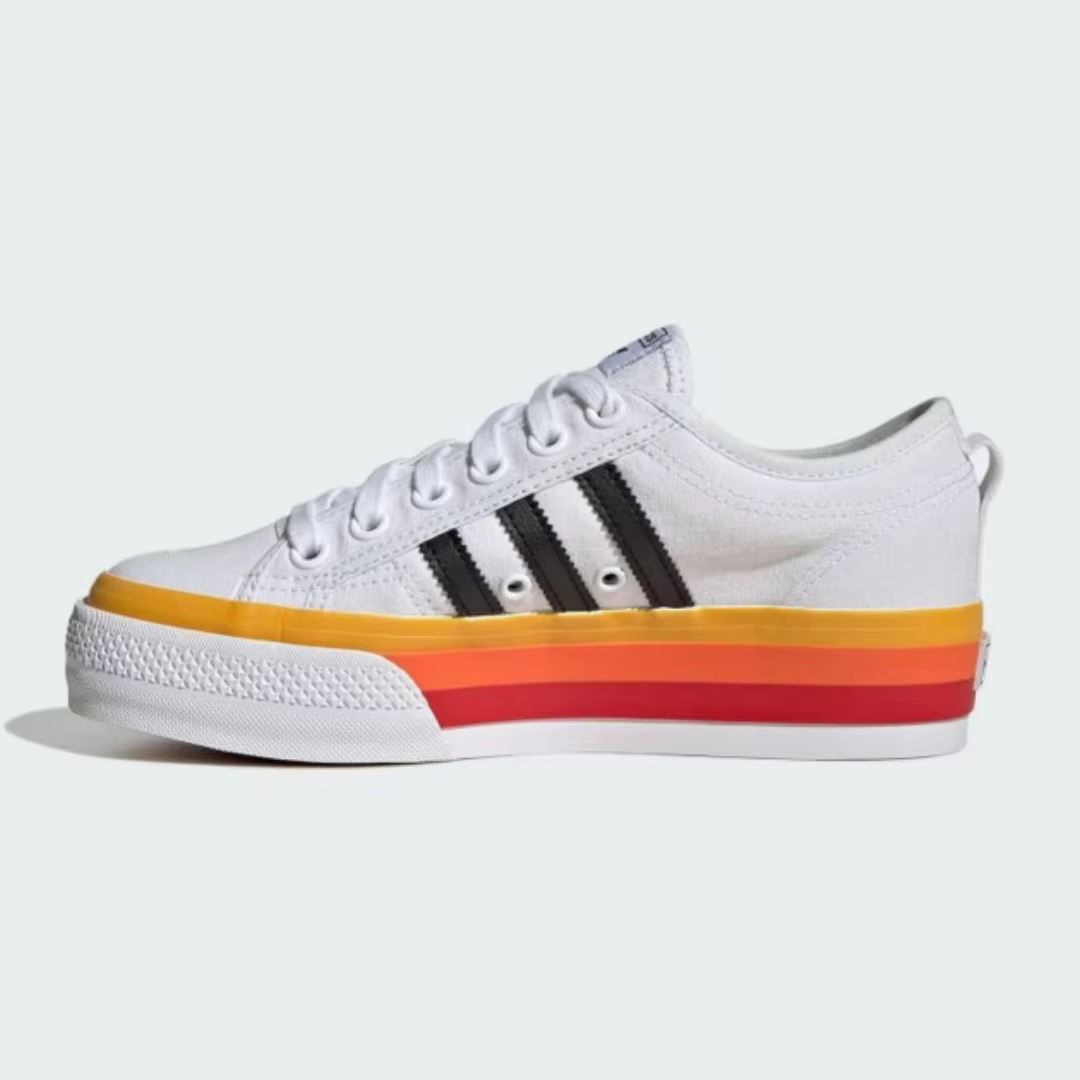 Adidas (Adidas) Trefoil Chaussures décontractées pour femmes, résistantes à l'usure, amortissantes,