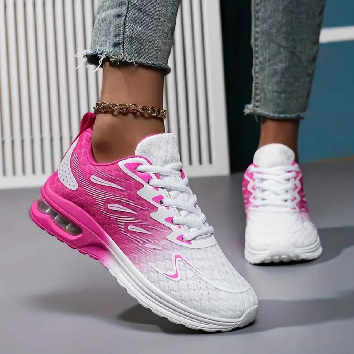 ELUVA femmes baskets 2025 nouveau léger respirant maille antidérapant Durable confortable marche Ten
