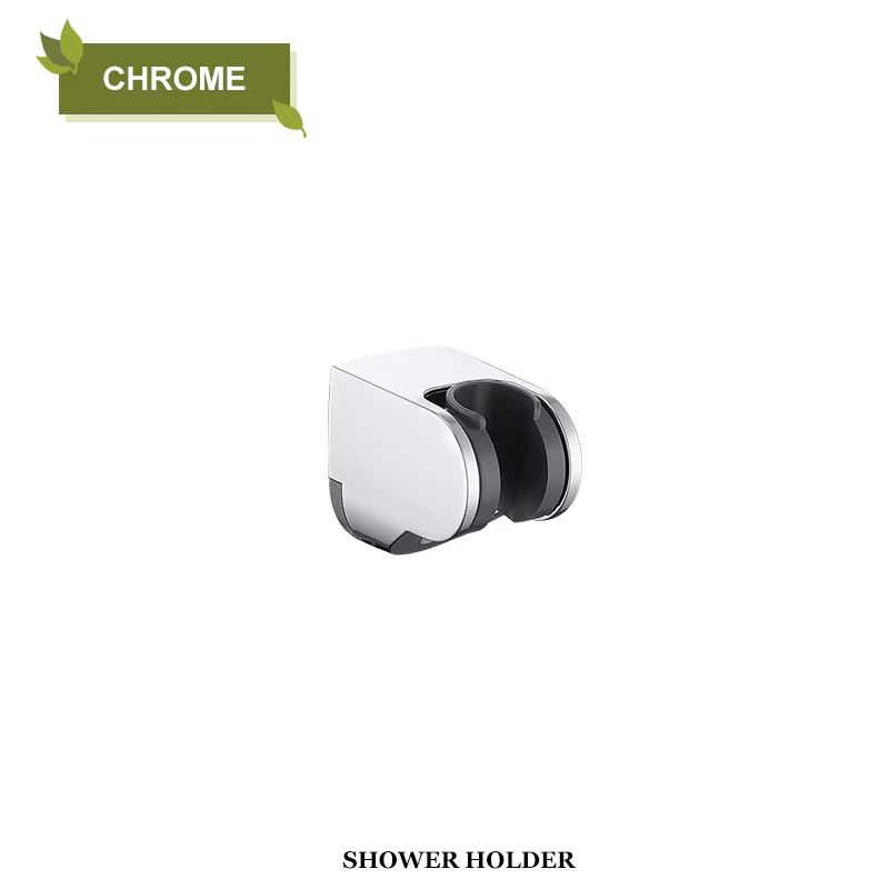 Accessoires de salle de bain ABS support de douche à main réglable support mural Chrome/or brossé/bl