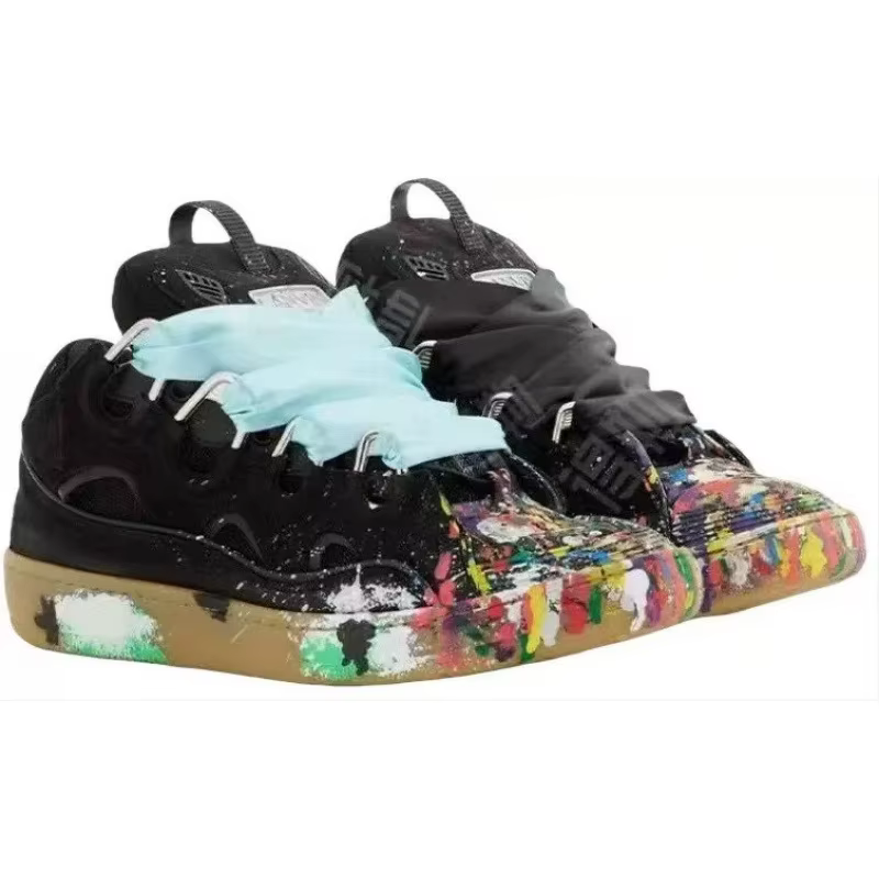 Chaussures de skate décontractées et sportives pour hommes et femmes, à semelle épaisse, lacées, res