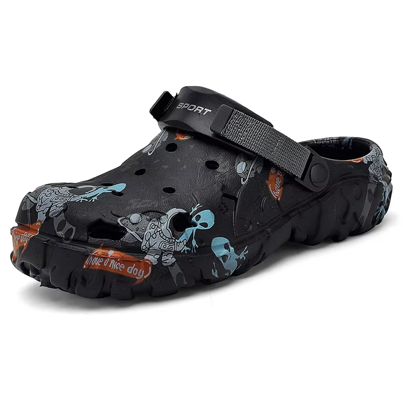 Chaussures pour hommes : Pantoufles, Sandales plates de jardin, Sandales à plateforme, Sandales d'ét
