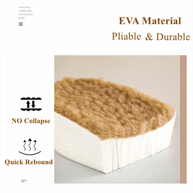 Semelles chauffantes épaisses en peluche pour hommes et femmes, l'offre elles intérieures chaudes po