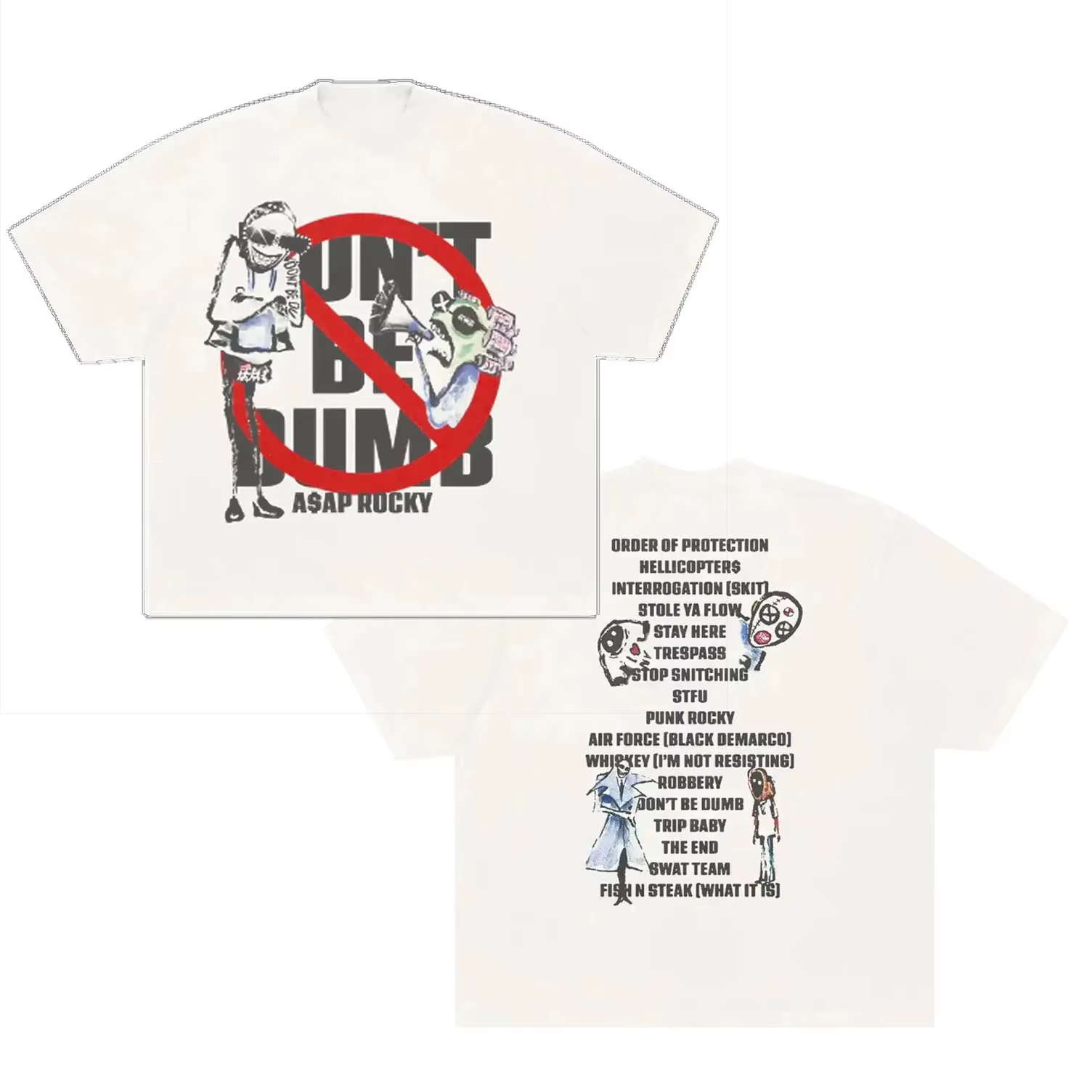 T-shirt pour homme en coton 100% couleur beige clair, col rond, style Y2K Hip Hop, manches courtes, 