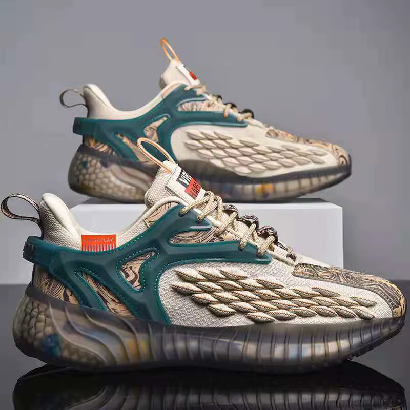 Chaussures de course décontractées respirantes en noix de coco pour hommes, baskets d'extérieur, mar