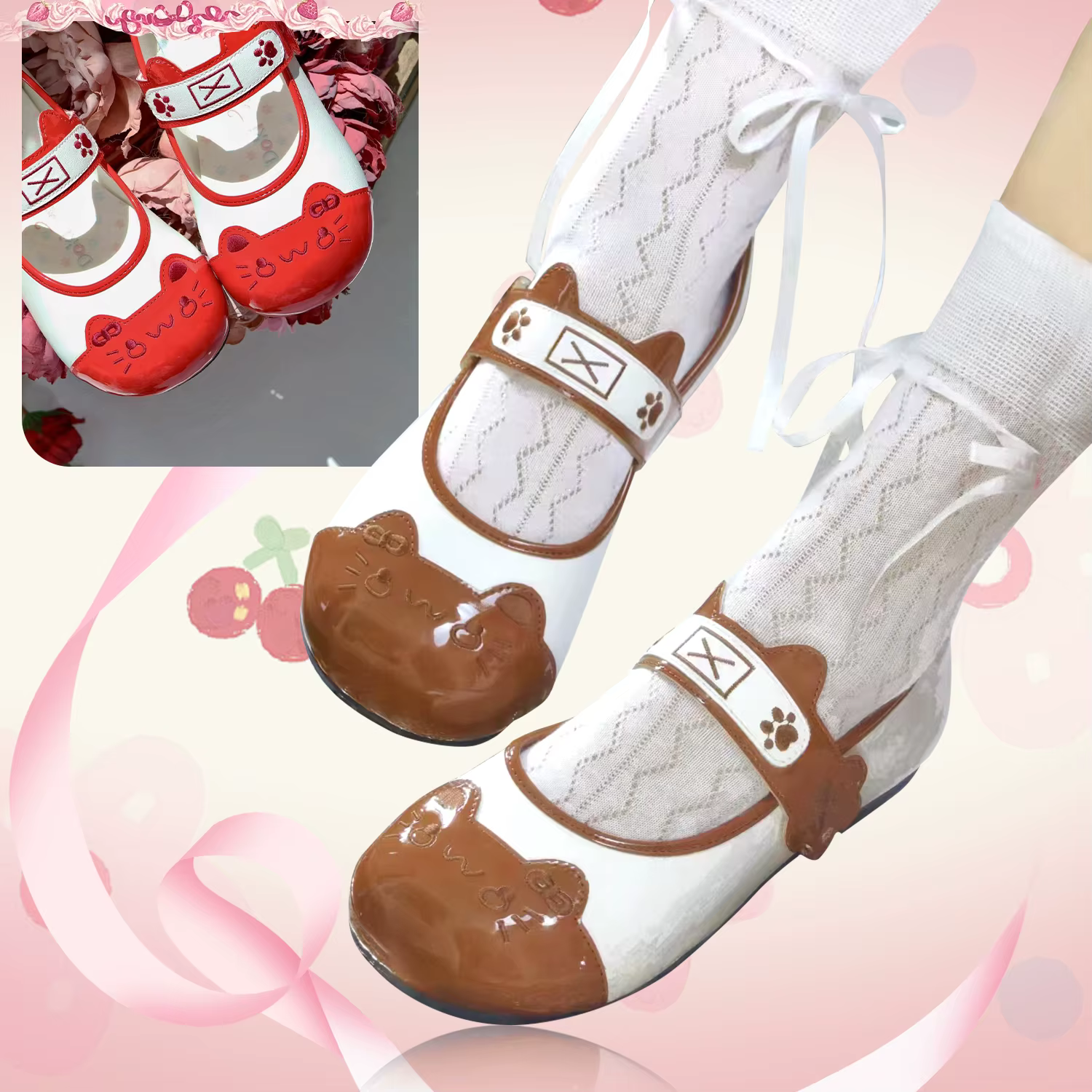 Chaussures en cuir originales Lolita Mary Jane pour femmes, chaussures simples japonaises à tête ron