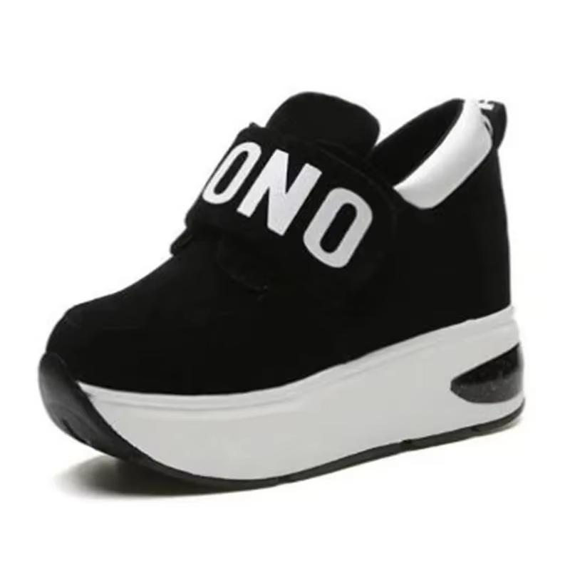 NOUVELLE plate-forme baskets compensées dames chaussures Sneaker chaussures décontractées formateurs