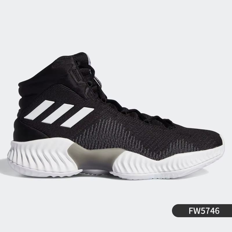 Adidas véritable Pro Bounce chaussures de basket-ball de sport rembourrées mi-hautes pour hommes FW5