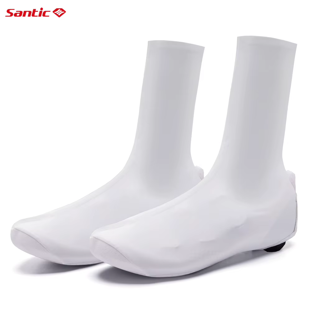 Santic-Couvre-chaussures de cyclisme imperméables et résistants à l'usure, équipement d'équitation d