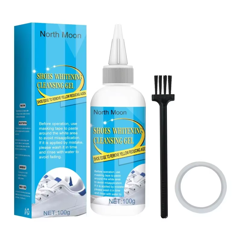 Nettoyant pour chaussures 30ml, Kit pour enlever les chaussures, Gel nettoyant blanchissant, Machine