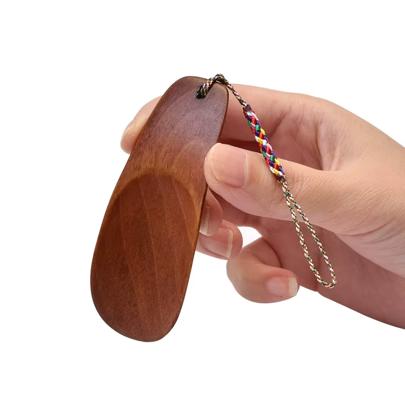 Mini chausse-pied portable, klaxon à chaussure de voyage en bois avec, lève-chaussures léger fabriqu