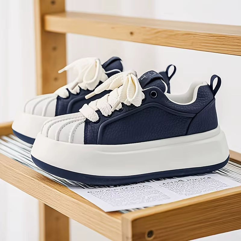 New Men'S Thick-Soled Height-Increasing Comfortable Lightweight Versatile Shoes, Trendy And Minimali