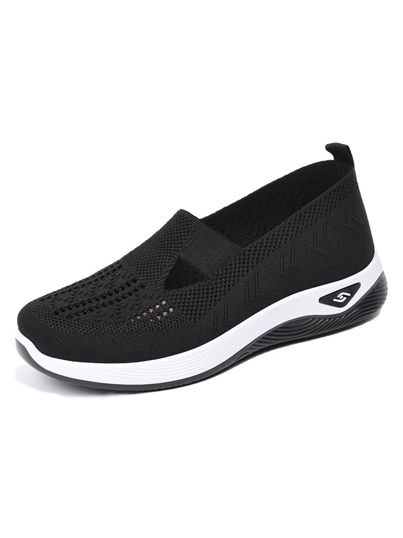 Chaussures pour femmes baskets respirantes de couleur unie, baskets décontractées d'été pour femmes,