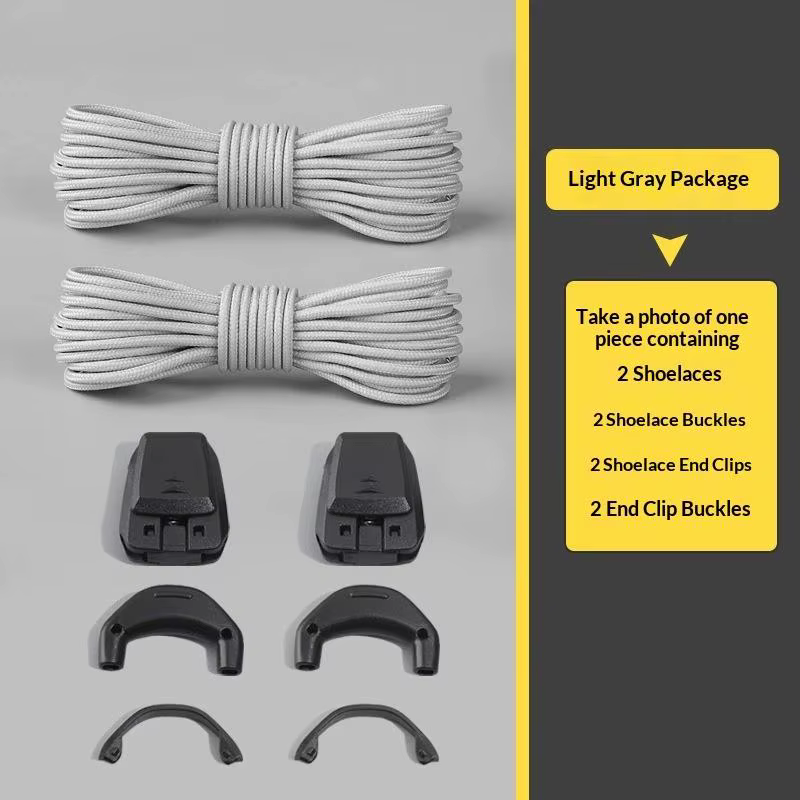 1 paire de lacets rapides, lacets de chaussures paresseux à la mode sans nœuds, accessoires de chaus