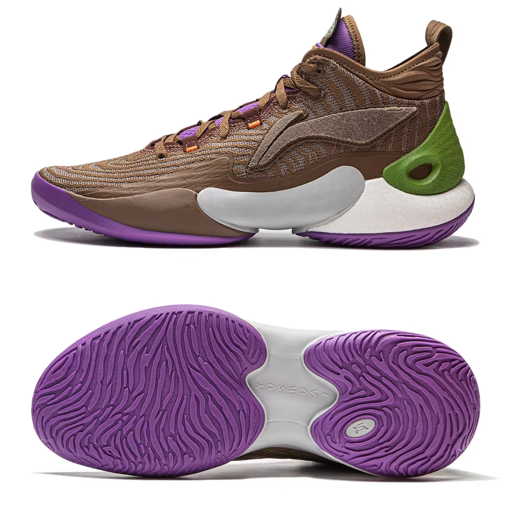 Li-Ning – chaussures de basket-ball professionnelles YUSHUAI XVIII pour hommes, avec coussin BOOM, c