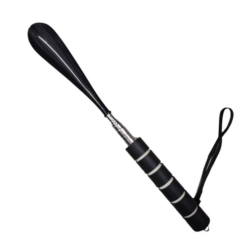 Chausse-pied à Long manche 29cm-70cm, klaxon télescopique en métal Portable à Long manche pour homme