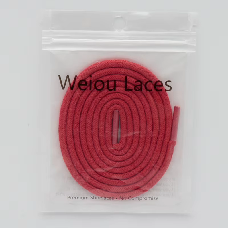 Weiou – chaussures de sport, 100% coton ciré, 5MM, forme ronde, étanche, jaune/rouge, pour fille
