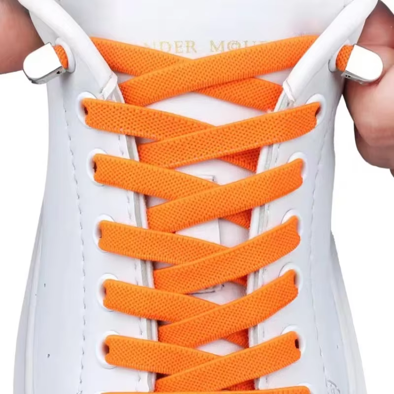 Lacets élastiques en dentelle pour chaussures de course et de randonnée, sans cravate, baskets de lo