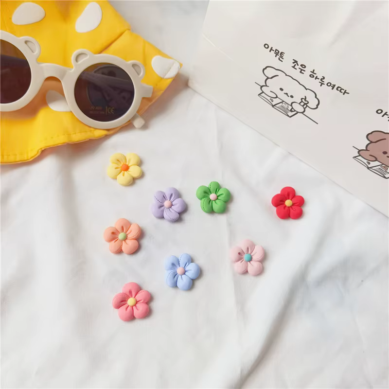 Mode 1 PC lacets pour chaussures décorations lacet fleurs boucle Clip Tennis basket-ball baskets acc