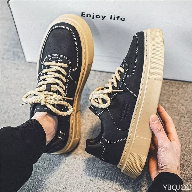Chaussures pour hommes printemps été nouveaux styles hommes niche design jeunesse polyvalent chaussu