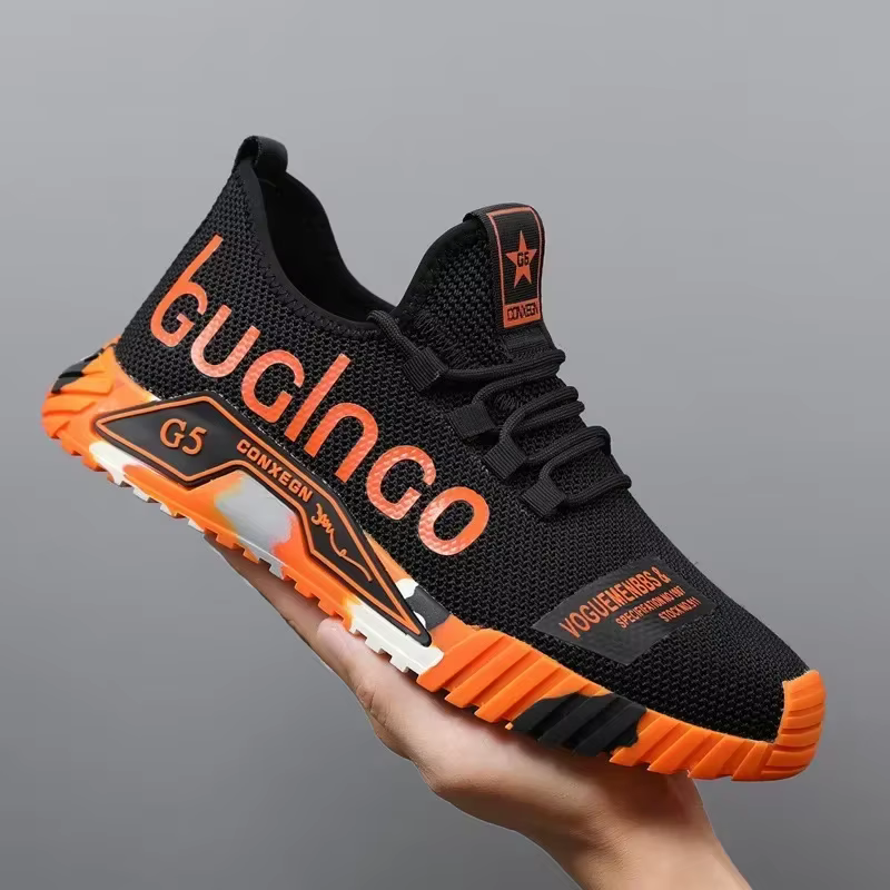 Chaussures de course légères et confortables pour hommes, baskets respirantes et décontractées, tenn
