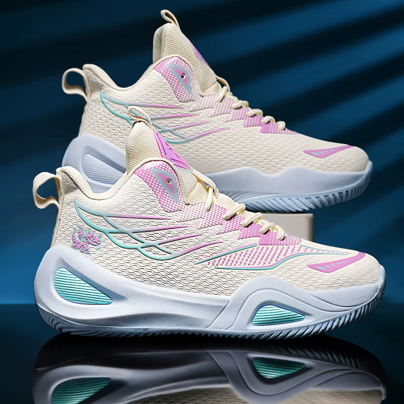 Nouvelles chaussures de basket-ball pour hommes, originales, respirantes, confortables, antidérapant