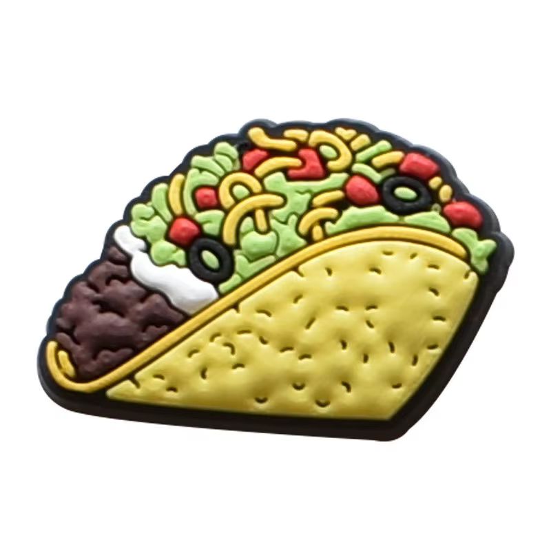 Breloques de chaussures alimentaires pour Crocs, accessoires, Badge de gâteau de boisson, sandales, 