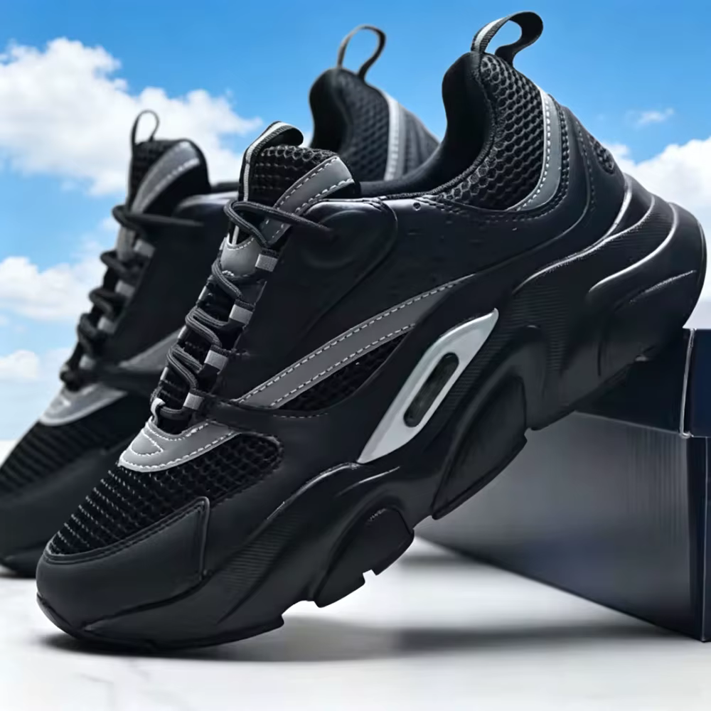 Nouvelles chaussures rembourrées B22 pour hommes et femmes, chaussures de sport décontractées, chaus