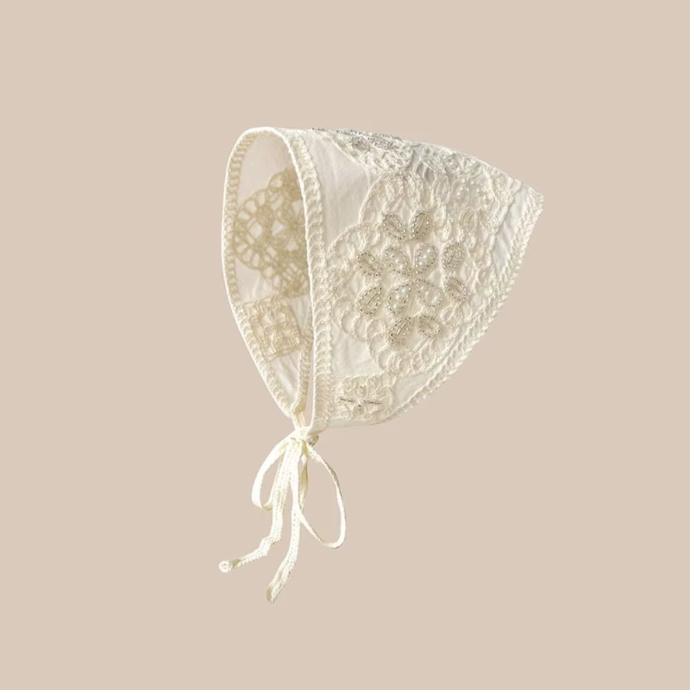 Bandeau de sauna triangle de style pastChevfrançais, serviette de sauna, écharpe au crochet faite à 