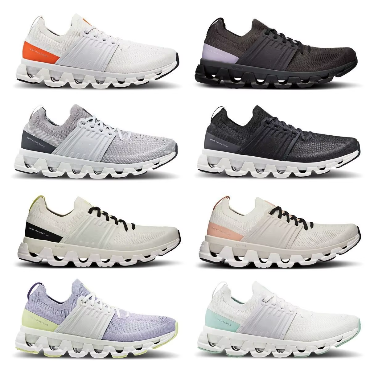 Chaussures décontractées Cloudswift 2026 pour hommes et femmes, baskets de marche souples antidérapa
