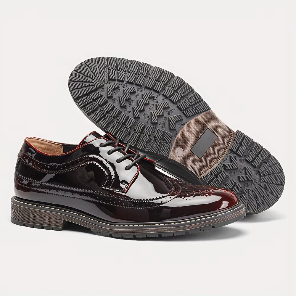 Chaussures en cuir pour hommes 2026 – Marque confortable et tendance