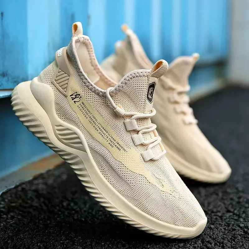Chaussures de Tennis respirantes à fond plat pour hommes, baskets de sport, de loisirs, de marche et