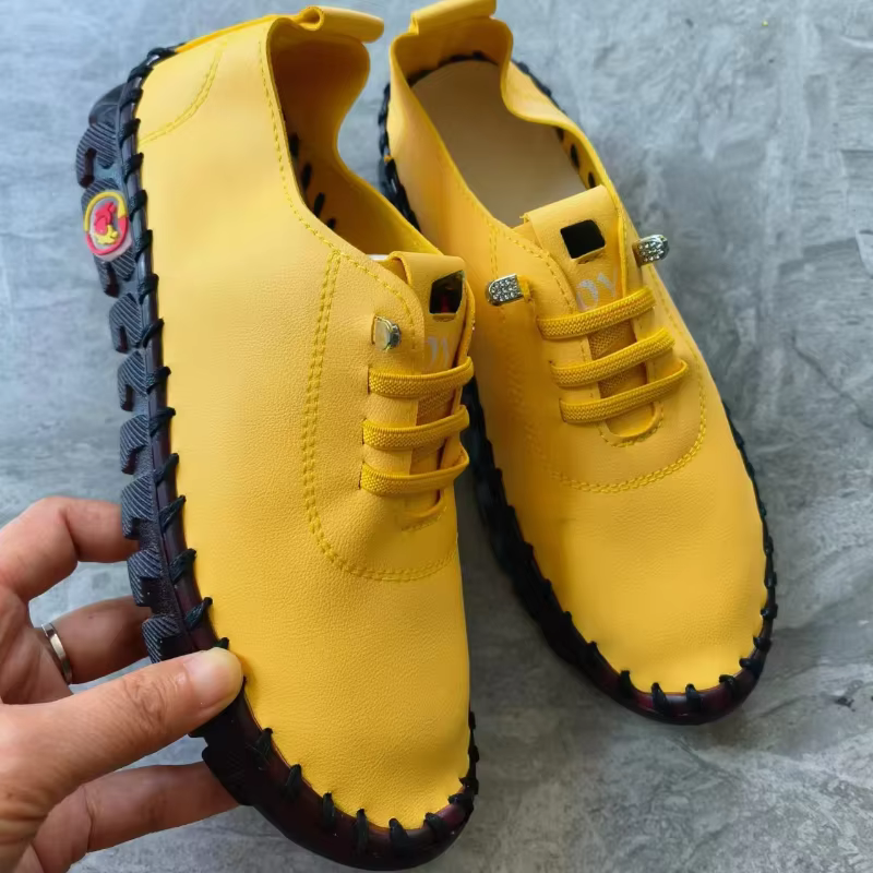 Baskets Plates et Confortables pour Femme, Mocassins Souples et Décontractés, Nouvelle Collection