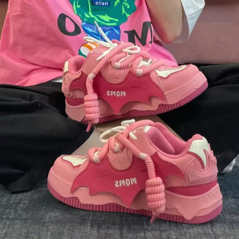 2025 nouvelles femmes chaussures pour femmes Tennis rétro Punk Skateboard chaussures mode baskets co