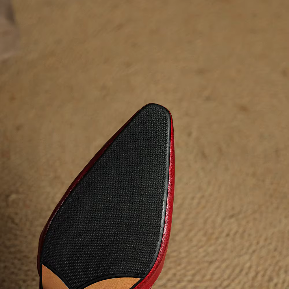 【JOCHEBED HU】 marque faite à la main en cuir véritable chaussures respirantes et confortables femmes